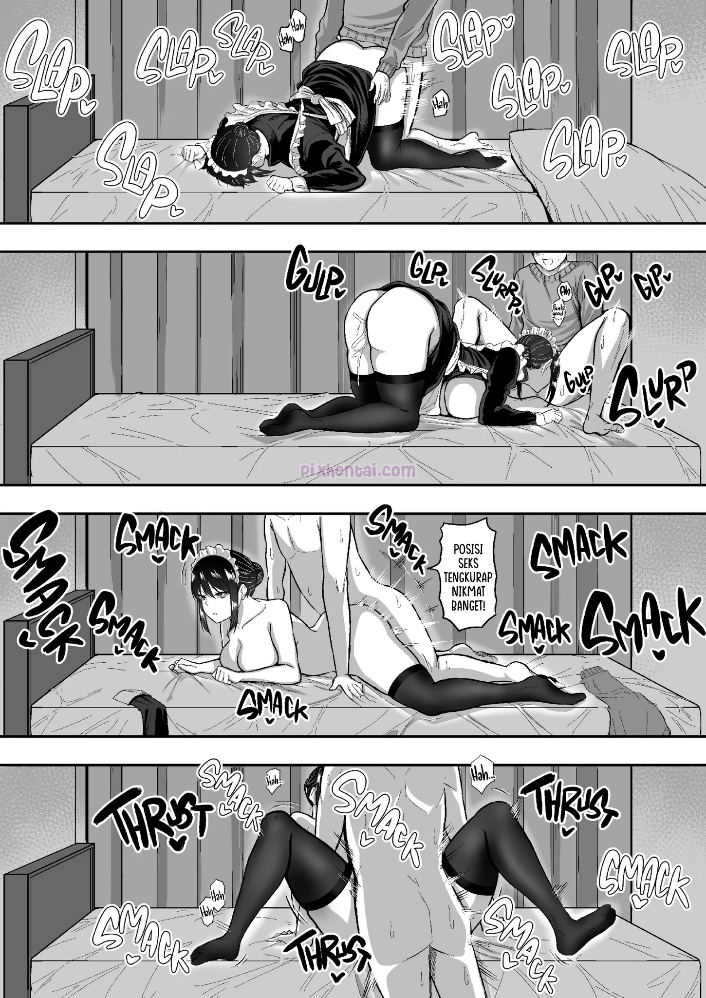 Komik hentai xxx manga sex bokep Maid no Shirasaki-san ni Gohoushi Shite Morau Hanashi 41